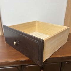 木製ダークブラウンチェスト 9引き出しの画像