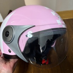 子供用バイクタンデム時へヘルメットの画像