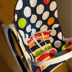 ゆらゆら椅子？ベットの画像