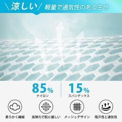 汗取りインナー 2枚セット レディース 女性用 脇汗 パッド 吸汗 速乾 メッシュ 通気性 サラサラ 快適 軽量 夏 汗染み 汗ジミ 対策 防止 目立たない Tシャツ 肌着の画像