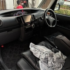 タントカスタム　l375S  ターボ　アルパインナビ付の画像