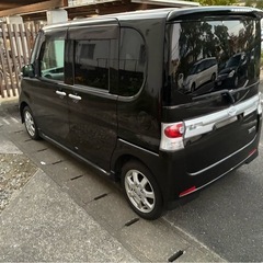 タントカスタム　l375S  ターボ　アルパインナビ付の画像