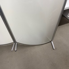 商談中　　　　　 パーテーション２枚セット　幅90 高さ170cm170cm　の画像