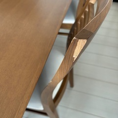 ダイニングテーブル、チェア6脚の画像