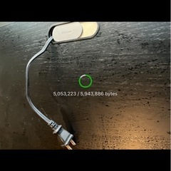 コンセント付かこ机の画像