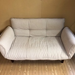 リクライニングソファ　ソファベッド　脚取外し可能✨の画像