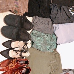 転売 せどり フリマ オシャレ古着 大量 ブランド激安 服パンツ コート 靴 鞄の画像