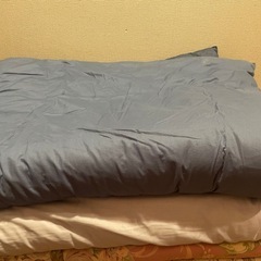 掛け布団、敷布団2組の画像