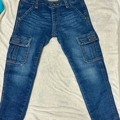 EDWINなどズボン3点　まとめ売り　120の画像