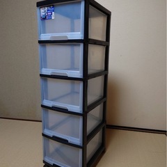 決まりました　５段棚　　ボックスの画像
