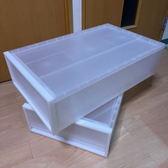 【無印良品】ポリプロピレン衣装ケース（小）2個セットの画像