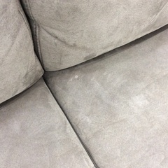 【ゆったり座れる】 3人掛けソファ NOCE　ノーチェ　ソファ　2シータ　EPC　テクニックレザー：グレー系の画像