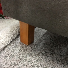 【ゆったり座れる】 3人掛けソファ NOCE　ノーチェ　ソファ　2シータ　EPC　テクニックレザー：グレー系の画像