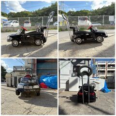 【❗️✨インテリアにもおすすめ✨❗️】ジャンク品　日産スカイラインGT-R風✨手押し乗用カー ブラック 現状品の画像