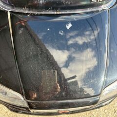 【❗️✨インテリアにもおすすめ✨❗️】ジャンク品　日産スカイラインGT-R風✨手押し乗用カー ブラック 現状品の画像