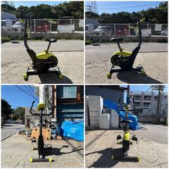 【❗️✨家庭用トレーニングに最適！✨❗️】アルインコ エアロマグネティックバイク エクササイズバイク ✨ 静音タイプ✨簡易清掃・動作確認済み❗️の画像