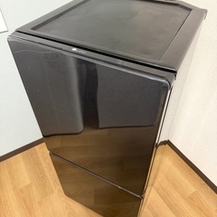 冷蔵庫 2017年製 110L UR-F110H ユーイング ブラックの画像