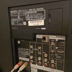 SONY 液晶テレビ　40型　KDL-40HX800 2010年製の画像
