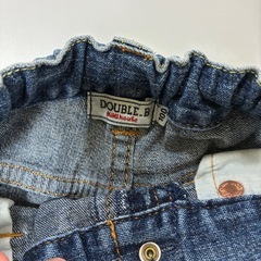 DOUBLE.B デニムパンツ 100cm ダブルビーの画像