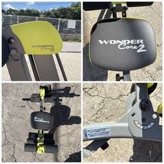 【❗️✨人気モデル✨❗️】ワンダーコア2 腹筋マシン トレーニング器具 ✨簡易清掃・動作確認済み❗️の画像