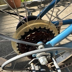 折り畳み自転車の画像
