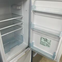 リサイクルショップどりーむ荒田店　No5292 冷蔵庫　2ドア　１６２L　アイリスオーヤマ　2020年製の画像