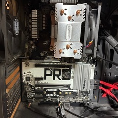 自作PC 一部パーツなしの画像