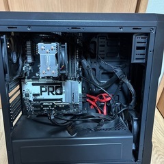 自作PC 一部パーツなしの画像