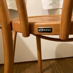 曲木ダイニングチェア／マルニの画像