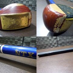 ② ニッタクス パークゴルフクラブ Park Golf GX 右利き 短め 約79cm 子供/女性向け ブルーシャフト IPGA認定 NTX 札幌市 新道東店の画像