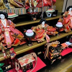 久月 雛人形 3段飾りの画像