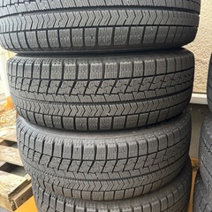 185/60r15スタッドレスタイヤ付きあるみアルミホイールの画像