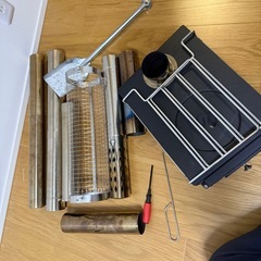 キャンプ薪ストーブの画像