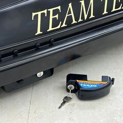 北海道 千歳市/恵庭市 TERZO/テルッツォ TEAM TERZO ルーフボックス  ブラック 現状品の画像