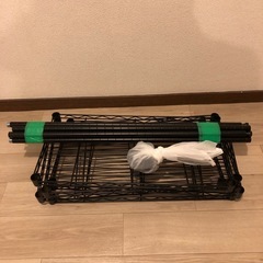 洋服ラック(簡単組み立て)の画像