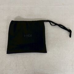 【未使用】FENDI スイムショーツ ブラック 収納袋付 フェンディ 正規品 タグ付き 50 Lサイズ 水着 ビーチウェア Y2424の画像