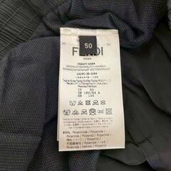 【未使用】FENDI スイムショーツ ブラック 収納袋付 フェンディ 正規品 タグ付き 50 Lサイズ 水着 ビーチウェア Y2424の画像