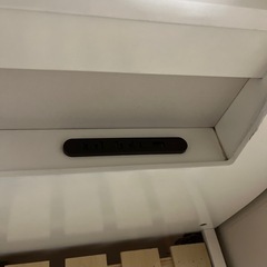 [決まりました]すのこシングルベッド　コンセント付き　の画像