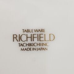 RICHFIELD(リッチフィールド) たち吉。カップ＆ソーサー５客セット、いかがでしょうか？の画像