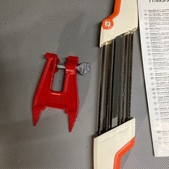 チェンソー　目立てクランプ 付きの画像