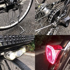 【整備渡し 上位モデルパーツ装着】パナソニック電動アシスト自転車　vivi SX 26インチ 2019年車の画像