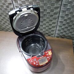日立 2020年製 5.5合 圧力＆スチーム IHジャー炊飯器 ふっくら御膳 RZ-TS103M ルビーレッド 炊飯器 札幌市 東区 新道東店の画像