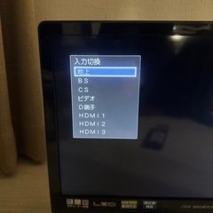 19V型液晶テレビの画像