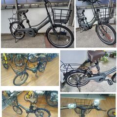 あさひ 電動アシスト自転車 エナシスコンパクト 20inch  中古美品の画像