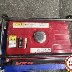  	▲【引取限定】 ワキタ HPG2500-6 発電機 タンク容量16L 無鉛ガソリン【ハンズクラフト飯塚店】【中古】の画像