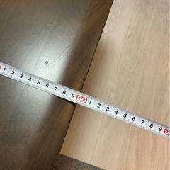 ニトリ ダイニングテーブル 天然木 幅135cm 　の画像