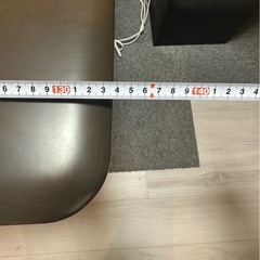 ニトリ ダイニングテーブル 天然木 幅135cm 　の画像