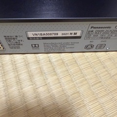 全自動ディーガ　パナソニックの画像