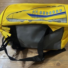 未使用に近い　キッズ リュック 新幹線の画像