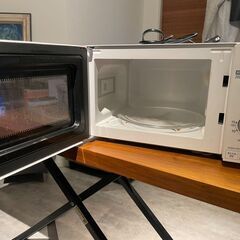 無料電子レンジ【故障あり】　アイリスオーヤマIMB-T174-5-Wの画像